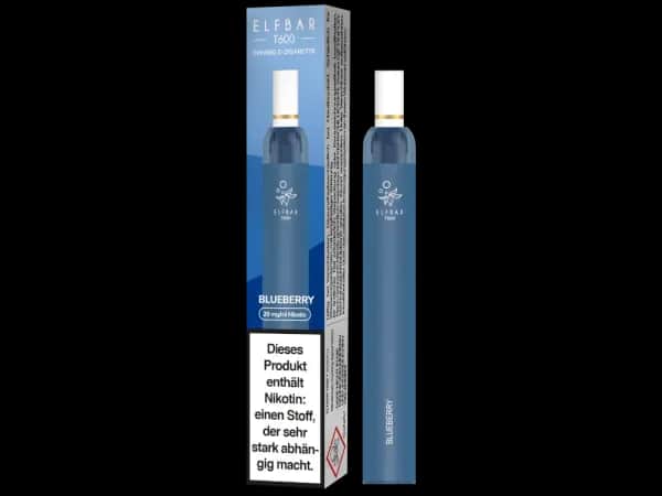 Elfbar T600 Einweg E-Zigarette - Blueberry (Packung: 1er Packung / Stärke: 20 mg/ml / Geschmack: Mango Peach Watermelon) (4475,00 EUR / liter)