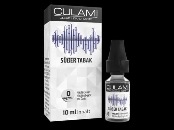Culami - Liquids - Süßer Tabak (Packung: 1er Packung / Stärke: 0 mg/ml / Geschmack: Süßer Tabak) (895,00 EUR / liter)