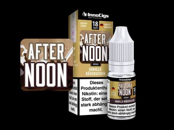 InnoCigs - Afternoon Vanille-Käsekuchen Aroma (Packung: 1er Packung / Stärke: 9 mg/ml) (895,00 EUR / liter)