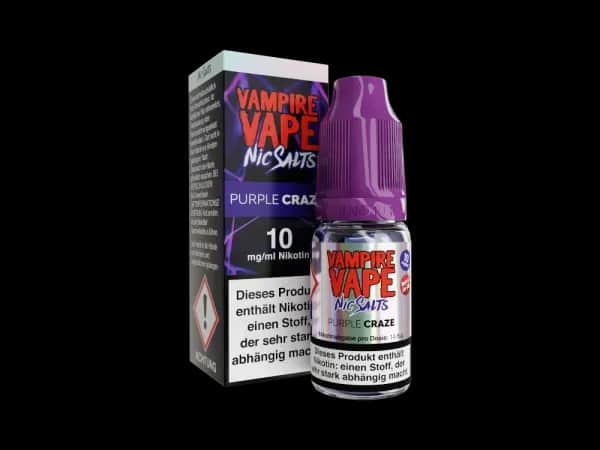 Vampire Vape - Purple Craze - Nikotinsalz Liquid (Packung: 1er Packung / Stärke: 10 mg/ml) (895,00 EUR / liter)