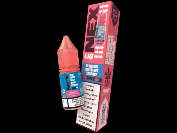 Pod Salt - NexLiq - Nikotinsalz Liquid - Blueberry Raspberry Lemonade (Packung: 1er Packung / Stärke: 10 mg/ml / Geschmack: Blueberry Raspberry...