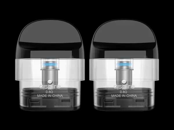 Aspire - Minican 4 Pod mit 0,8 Ohm Head (2 Stück pro Packung) (Widerstand: 0,8 Ohm / Packung: 1er Packung)