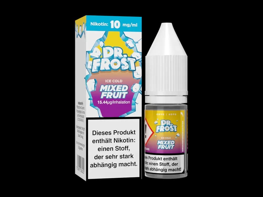 Dr. Frost - Ice Cold - Nikotinsalz Liquid - Mixed Fruit (Packung: 1er Packung / Stärke: 10 mg/ml / Geschmack: Mixed Fruit) (895,00 EUR / liter)