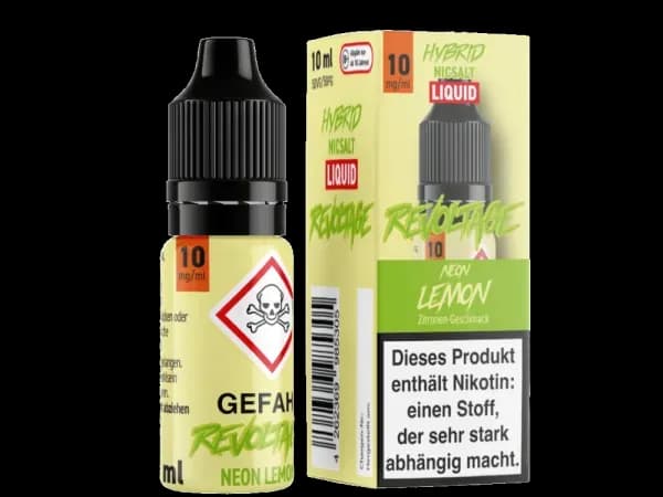 Revoltage - Tobacco Gold - Hybrid Nikotinsalz Liquid - Neon Lemon (Packung: 1er Packung / Stärke: 20 mg/ml / Geschmack: Neon Lemon) (995,00 EUR /...