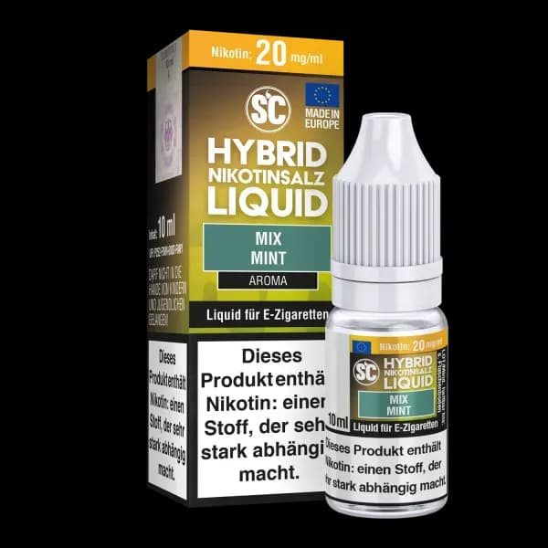 SC - Mix Mint -  Hybrid Nikotinsalz Liquid  (Packung: 1er Packung / Stärke: 5 mg/ml) (795,00 EUR / liter)