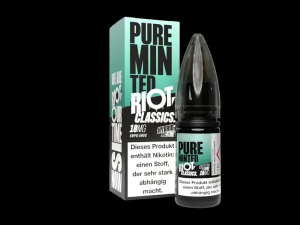 Riot Squad - Classics - Hybrid Nikotinsalz Liquid - Pure Minted (Packung: 1er Packung / Stärke: 20 mg/ml / Geschmack: Pure Minted) (895,00 EUR /...