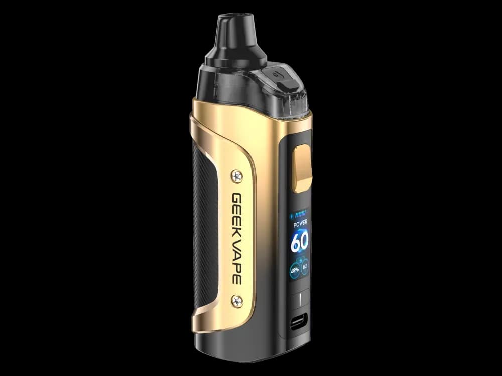 GeekVape - Aegis Boost 3 E-Zigaretten Set (Farbe: schwarz-gold / Packung: 1er Packung)