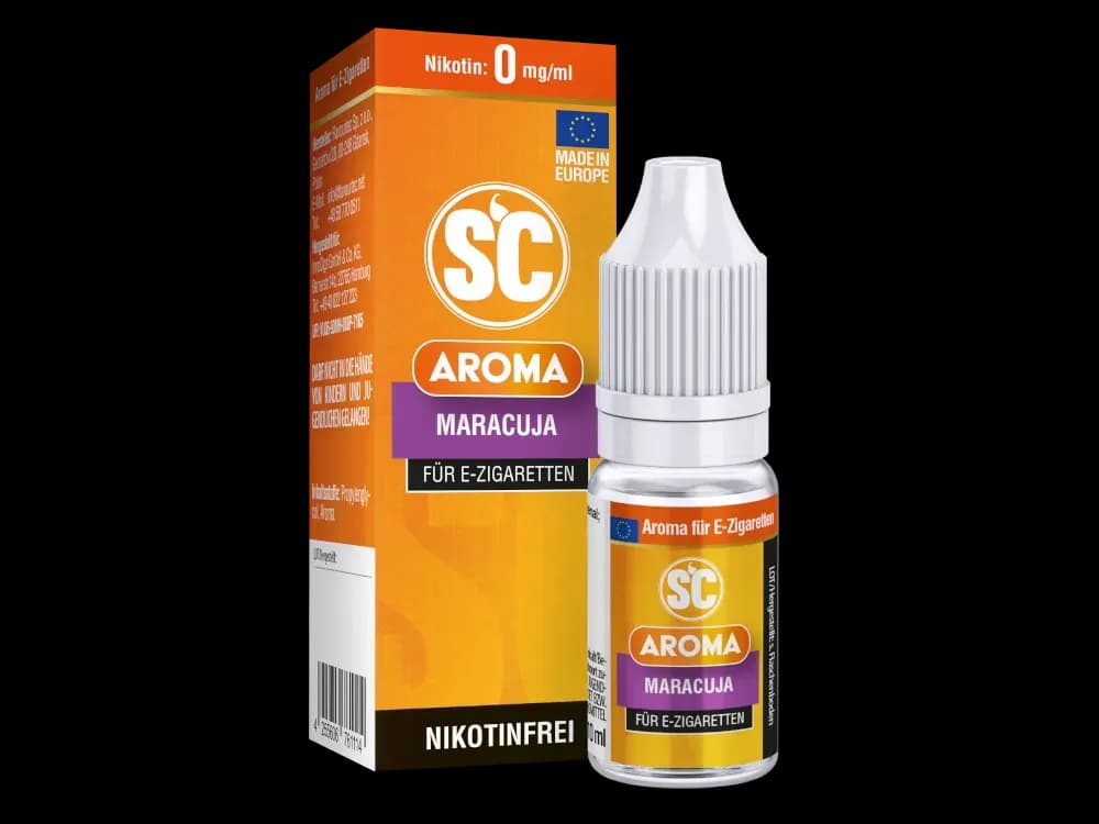 SC - Aroma 10 ml - Maracuja (Packung: 1er Packung / Geschmack: Maracuja) (795,00 EUR / liter)