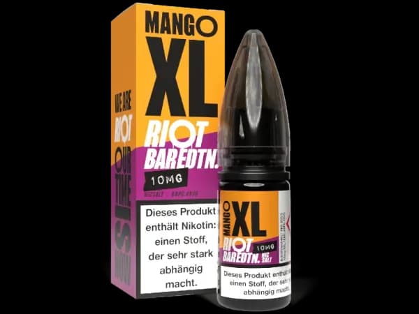 Riot Squad - BAR EDTN. - Nikotinsalz Liquid - Mango XL (Packung: 1er Packung / Stärke: 20 mg/ml / Geschmack: Mango XL) (895,00 EUR / liter)