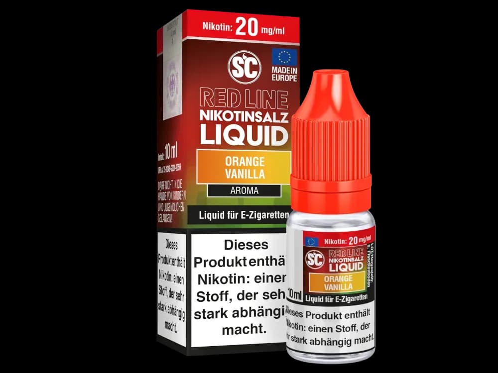 SC - Red Line - Orange Vanilla - Nikotinsalz Liquid (Packung: 1er Packung / Stärke: 20 mg/ml) (795,00 EUR / liter)