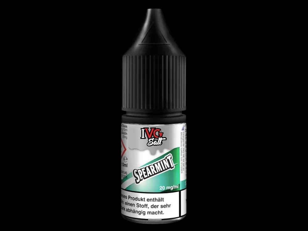 IVG - Nikotinsalz Liquid  - Spearmint (Packung: 1er Packung / Stärke: 10 mg/ml / Geschmack: Spearmint) (895,00 EUR / liter)