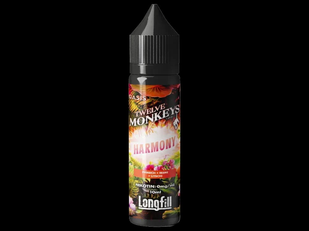 Twelve Monkeys - Longfills 10ml - Harmony (Packung: 1er Packung / Geschmack: Harmony) (1495,00 EUR / liter)