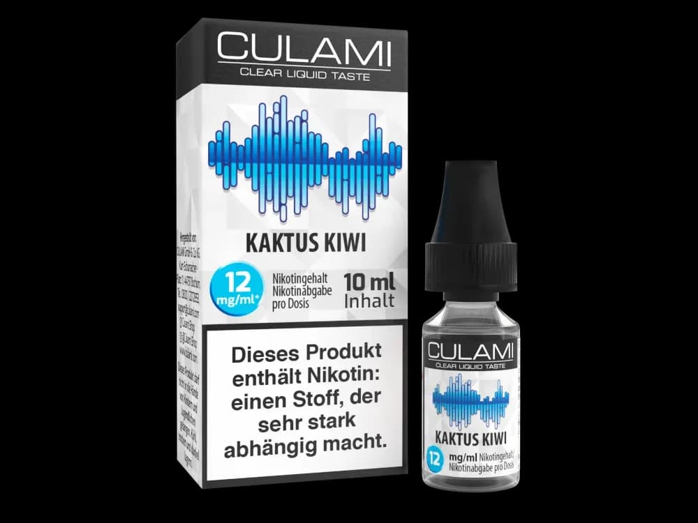 Culami - Liquids - Kaktus Kiwi (Packung: 1er Packung / Stärke: 12 mg/ml / Geschmack: Kaktus Kiwi) (895,00 EUR / liter)