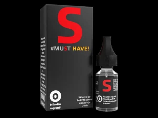 Must Have  - Liquids - S (Packung: 1er Packung / Stärke: 12 mg/ml / Geschmack: S) (795,00 EUR / liter)