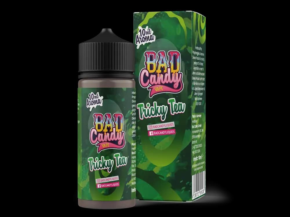 Bad Candy Liquids - Aroma Tricky Tea 10ml (Packung: 1er Packung) (1495,00 EUR / liter)