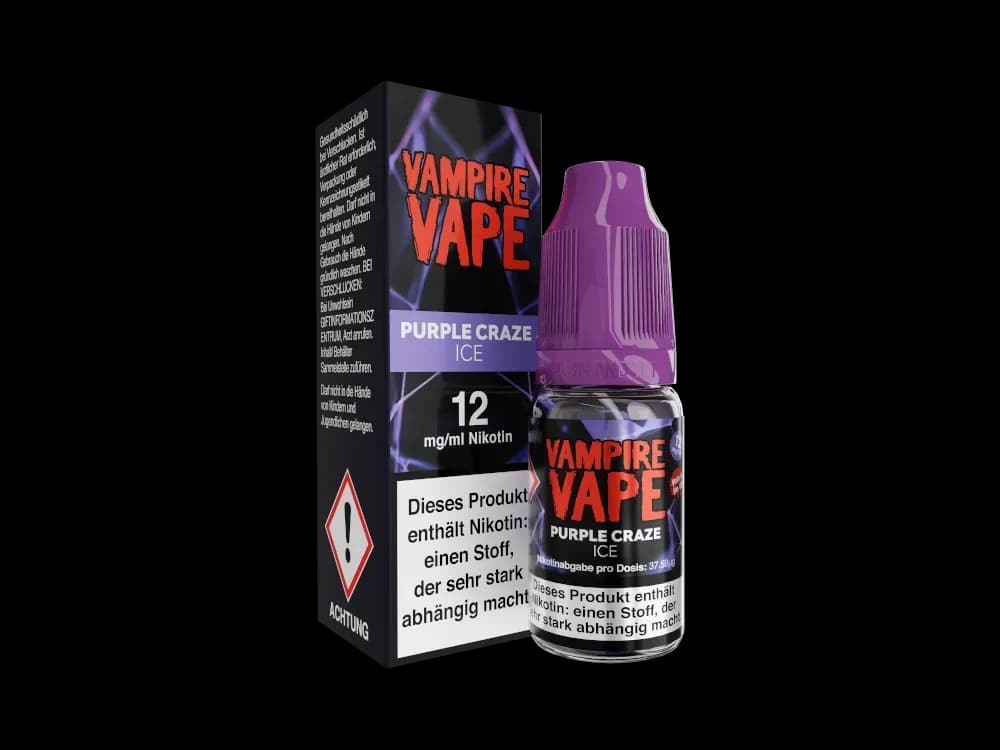 Vampire Vape - Purple Craze Ice E-Zigaretten Liquid (Packung: 1er Packung / Stärke: 12 mg/ml) (895,00 EUR / liter)