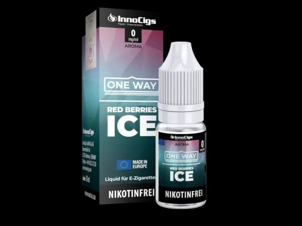 InnoCigs - One Way - Red Berries Ice - Nikotinsalz Liquid (Packung: 1er Packung / Stärke: 10 mg/ml) (895,00 EUR / liter)