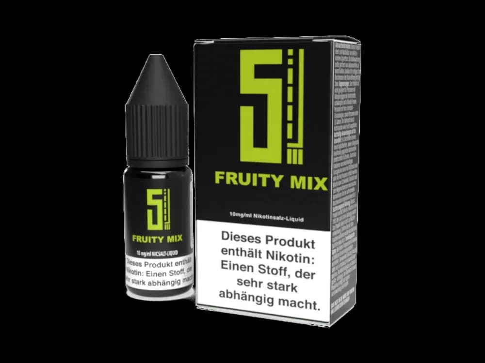 5EL - Fruity Mix - Nikotinsalz Liquid (Packung: 1er Packung / Stärke: 10 mg/ml) (895,00 EUR / liter)