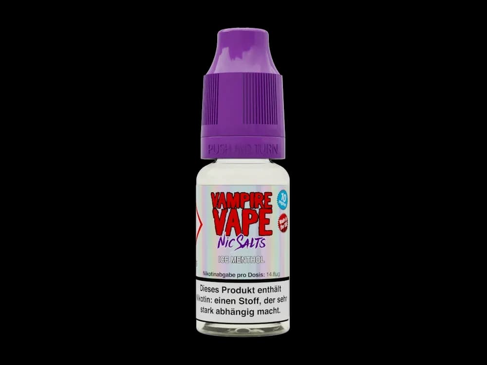 Vampire Vape - Ice Menthol - Nikotinsalz Liquid (Packung: 1er Packung / Stärke: 10 mg/ml) (895,00 EUR / liter)