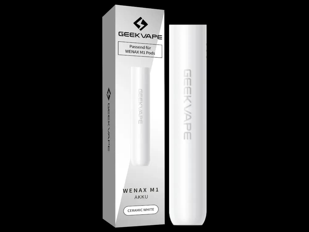 GeekVape - Wenax M1 Akku 800 mAh (Packung: 1er Packung / Farbe: weiß)