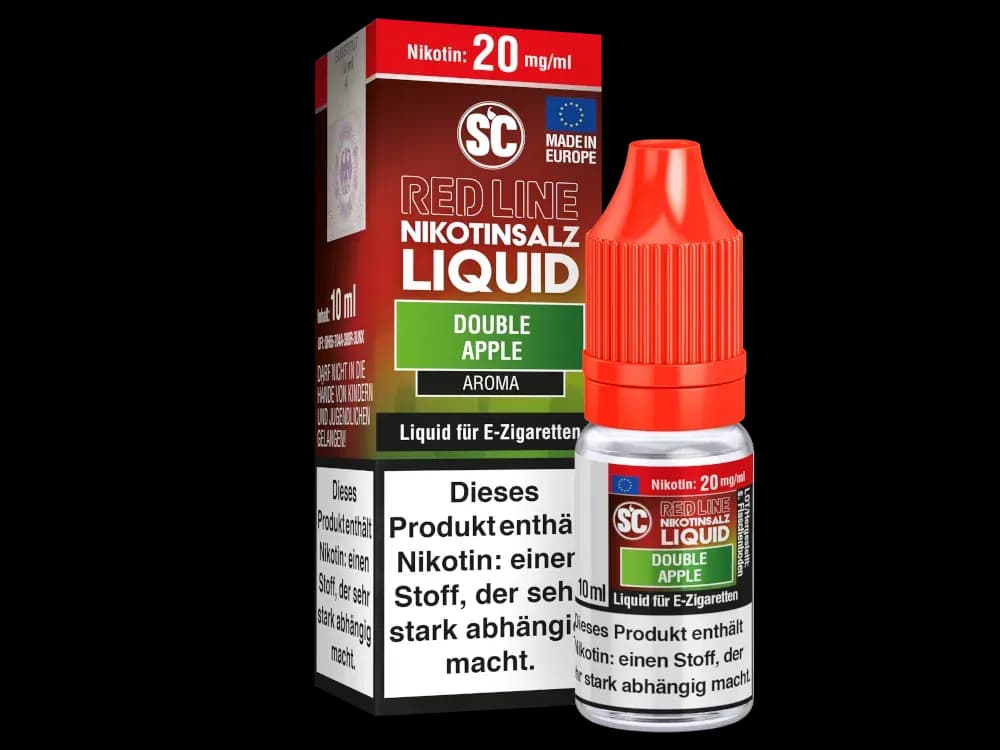 SC - Red Line - Double Apple - Nikotinsalz Liquid (Packung: 1er Packung / Stärke: 10 mg/ml) (795,00 EUR / liter)