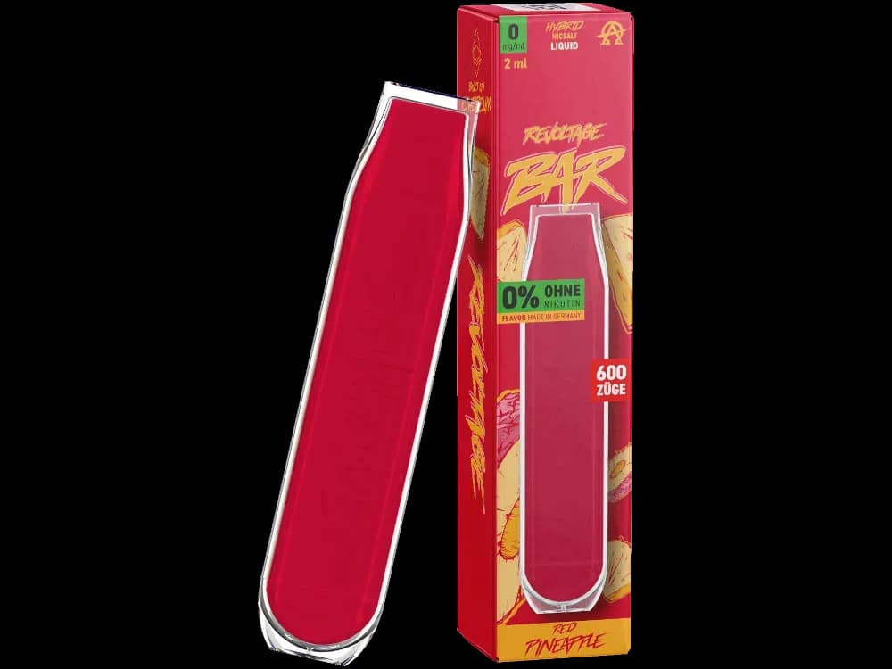 Revoltage Bar Einweg E-Zigarette - Aqua Berries (Packung: 1er Packung / Stärke: 0 mg/ml / Geschmack: Red Pineapple) (4475,00 EUR / liter)