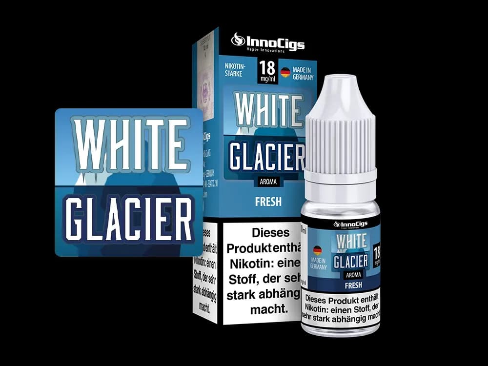 White Glacier Fresh Aroma - Liquid für E-Zigaretten (Packung: 1er Packung / Stärke: 6 mg/ml) (895,00 EUR / liter)
