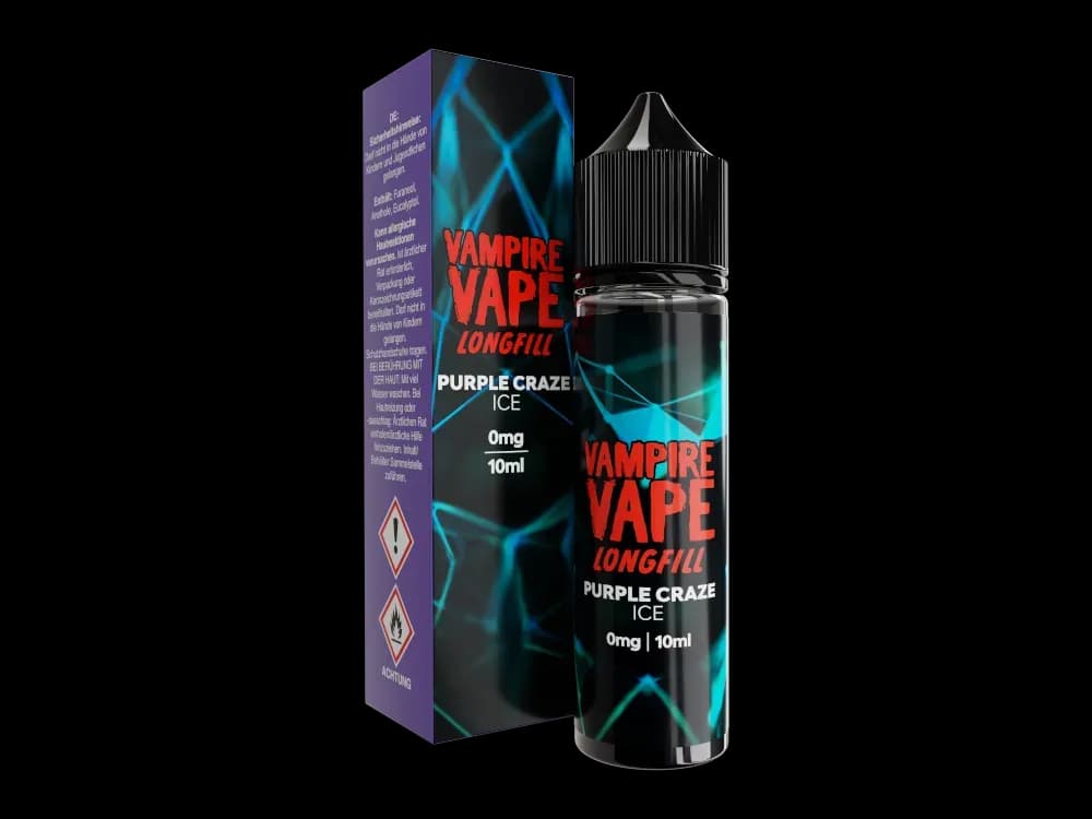 Vampire Vape - Longfills - 10 ml - Purple Craze Ice (Packung: 1er Packung / Geschmack: Purple Craze Ice) (1495,00 EUR / liter)