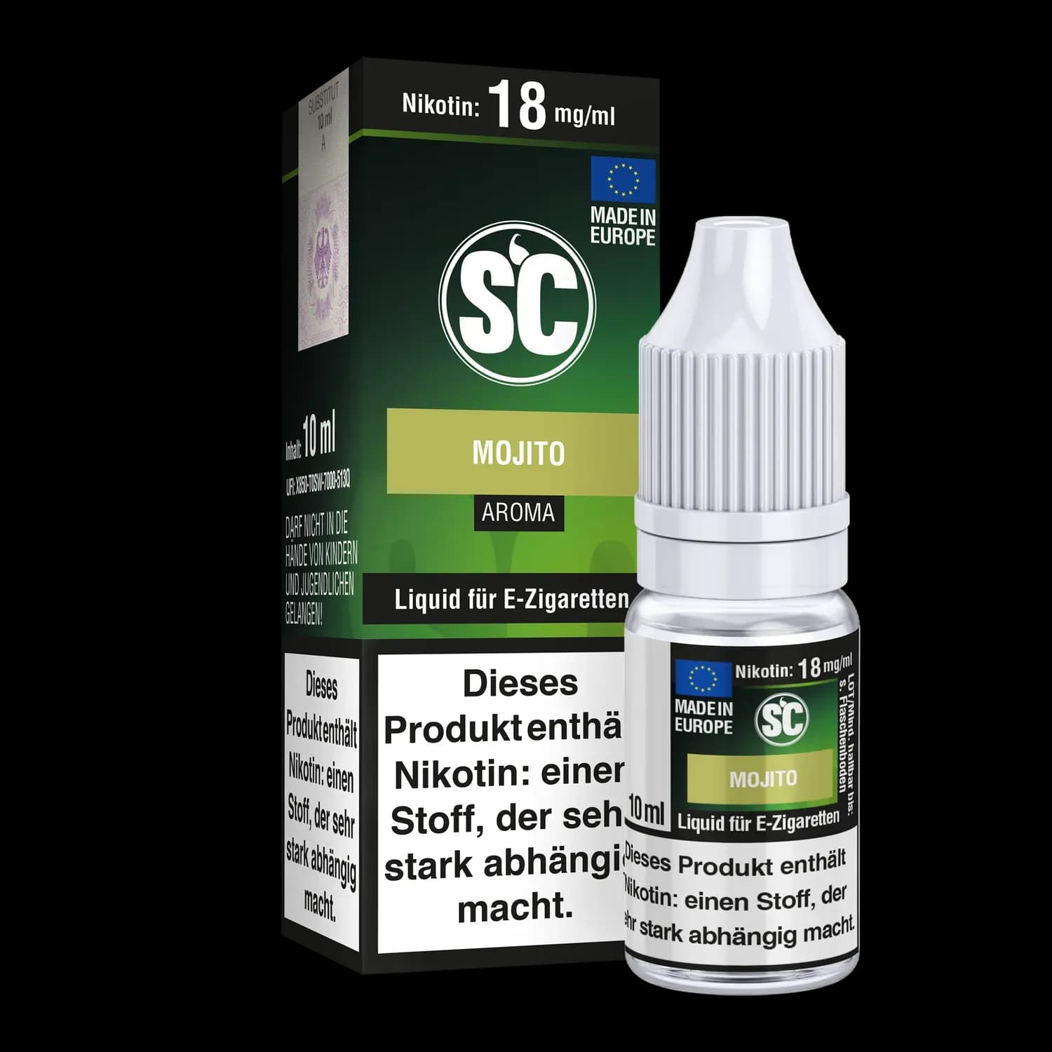 Mojito E-Zigaretten Liquid (Packung: 1er Packung / Stärke: 18 mg/ml) (695,00 EUR / liter)