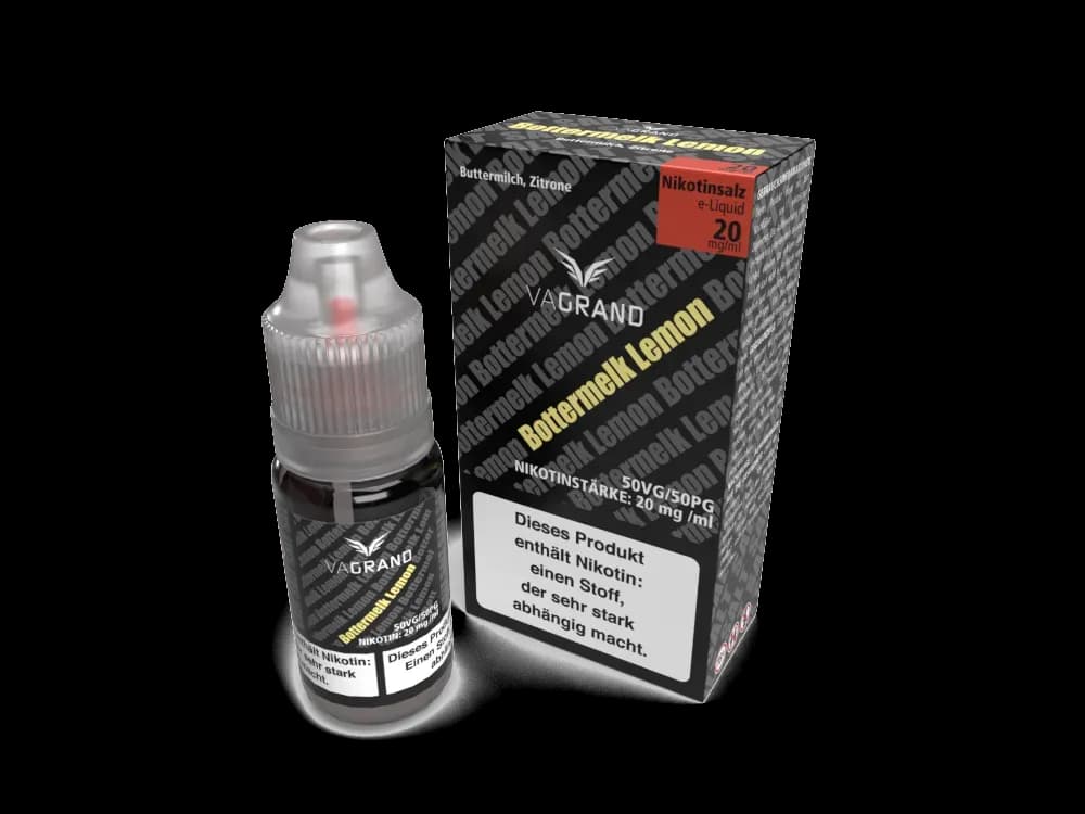 Vagrand - Bottermelk Lemon - Nikotinsalz Liquid (Packung: 1er Packung / Stärke: 20 mg/ml) (795,00 EUR / liter)