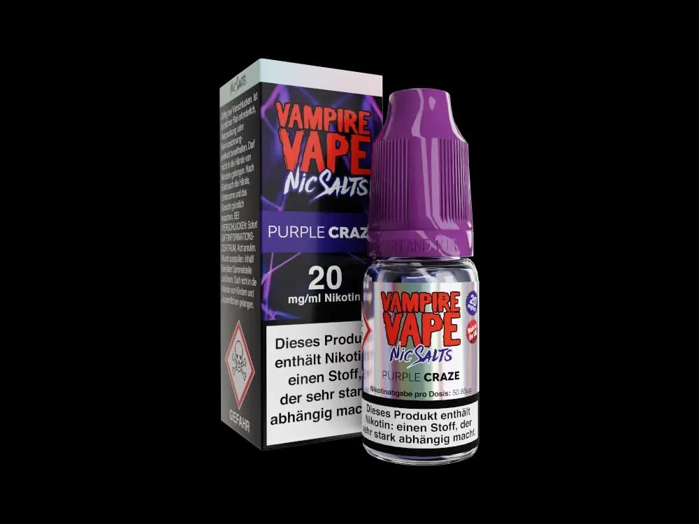Vampire Vape - Purple Craze - Nikotinsalz Liquid (Packung: 1er Packung / Stärke: 20 mg/ml) (895,00 EUR / liter)