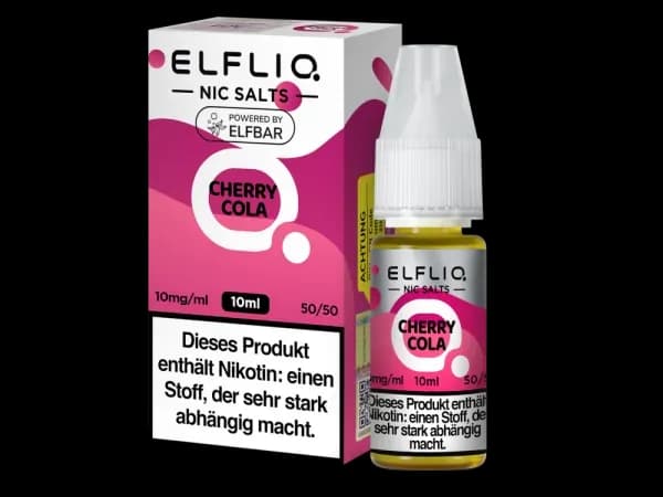 ELFLIQ - Cherry Cola - Nikotinsalz Liquid (Packung: 1er Packung / Stärke: 10 mg/ml) (995,00 EUR / liter)