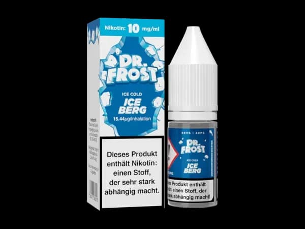 Dr. Frost - Ice Cold - Nikotinsalz Liquid - Iceberg (Packung: 1er Packung / Stärke: 10 mg/ml / Geschmack: Iceberg) (895,00 EUR / liter)