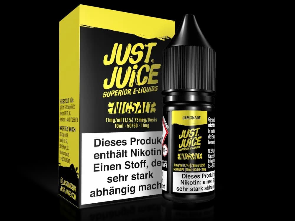 Just Juice - Lemonade - Nikotinsalz Liquid (Packung: 1er Packung / Stärke: 11 mg/ml) (895,00 EUR / liter)
