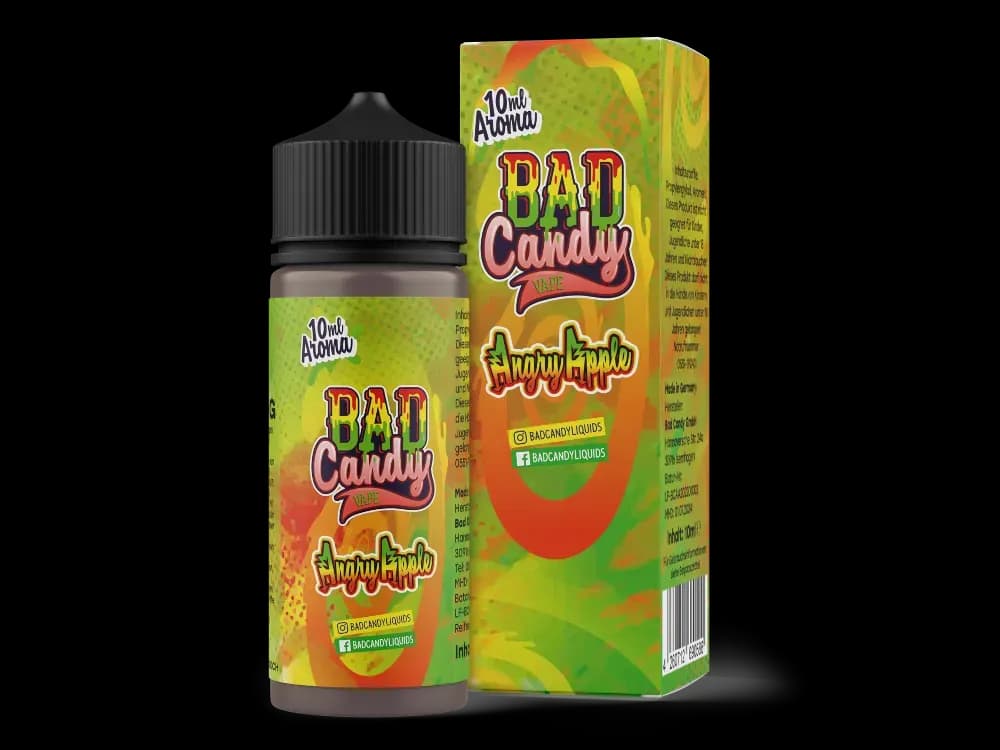 Bad Candy Liquids - Aroma Angry Apple 10ml (Packung: 1er Packung) (1495,00 EUR / liter)