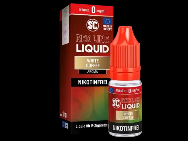 SC - Red Line - White Coffee - Nikotinsalz Liquid (Packung: 1er Packung / Stärke: 20 mg/ml) (795,00 EUR / liter)
