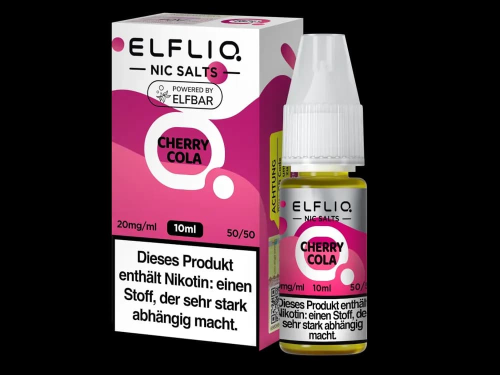 ELFLIQ - Cherry Cola - Nikotinsalz Liquid (Packung: 1er Packung / Stärke: 20 mg/ml) (995,00 EUR / liter)