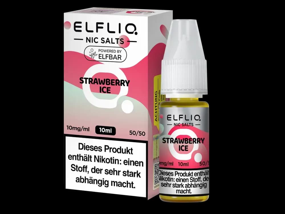 ELFLIQ - Strawberry Ice - Nikotinsalz Liquid (Packung: 1er Packung / Stärke: 10 mg/ml) (995,00 EUR / liter)