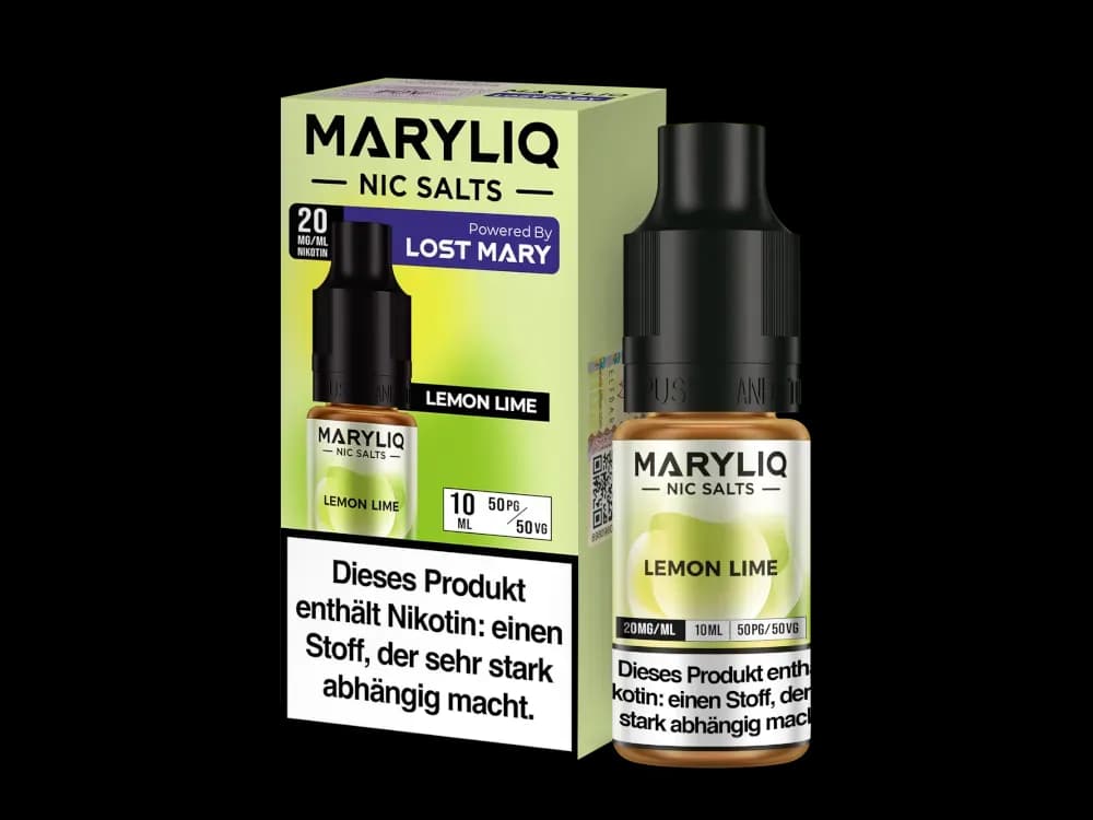 MARYLIQ - Nikotinsalz Liquid - Lemon Lime (Packung: 1er Packung / Stärke: 20 mg/ml / Geschmack: Lemon Lime) (995,00 EUR / liter)