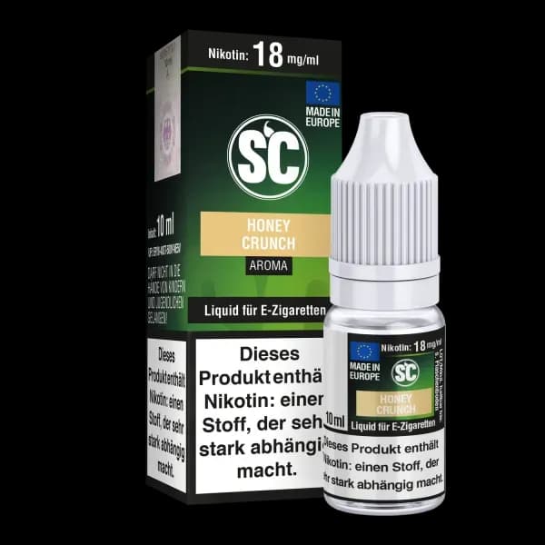 Honey Crunch E-Zigaretten Liquid (Packung: 1er Packung / Stärke: 6 mg/ml) (695,00 EUR / liter)