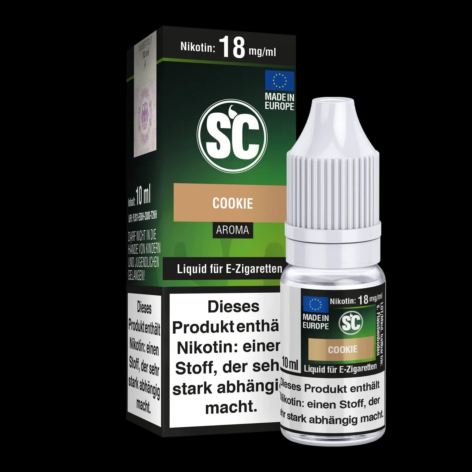 Cookie E-Zigaretten Liquid (Packung: 1er Packung / Stärke: 3 mg/ml) (695,00 EUR / liter)