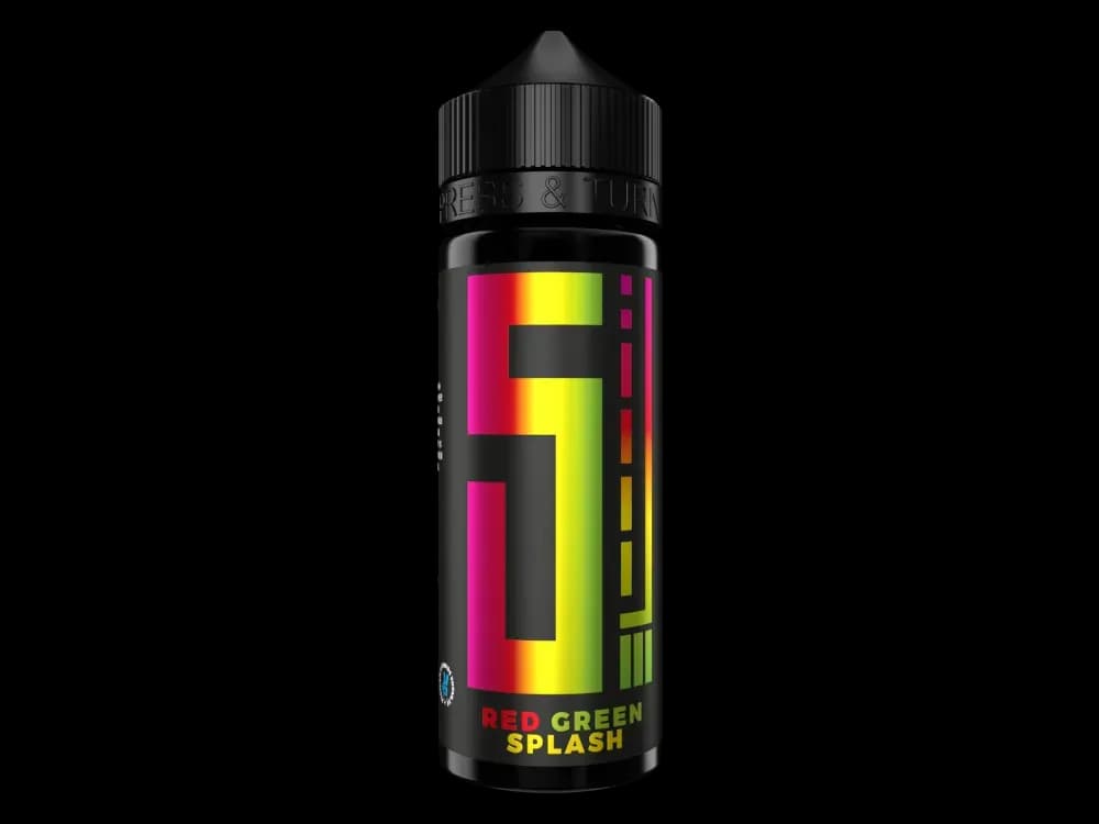 5EL - Longfills 10 ml - Red Green Splash (Packung: 1er Packung / Geschmack: Red Green Splash) (1295,00 EUR / liter)