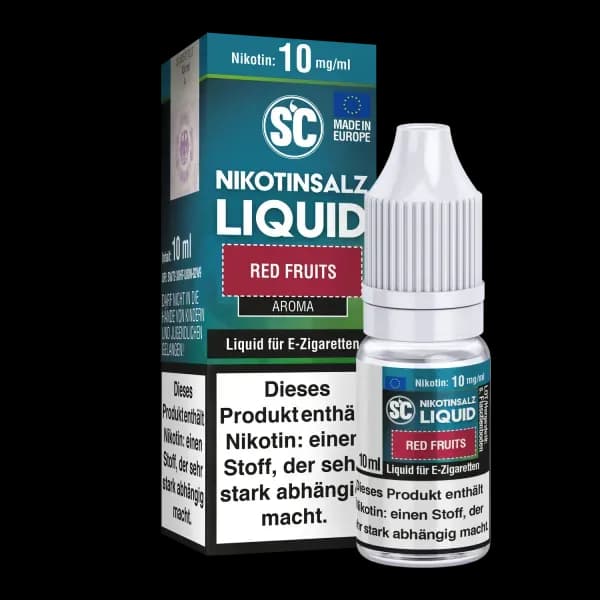 SC - Red Fruits - Nikotinsalz Liquid (Packung: 1er Packung / Stärke: 10 mg/ml) (795,00 EUR / liter)