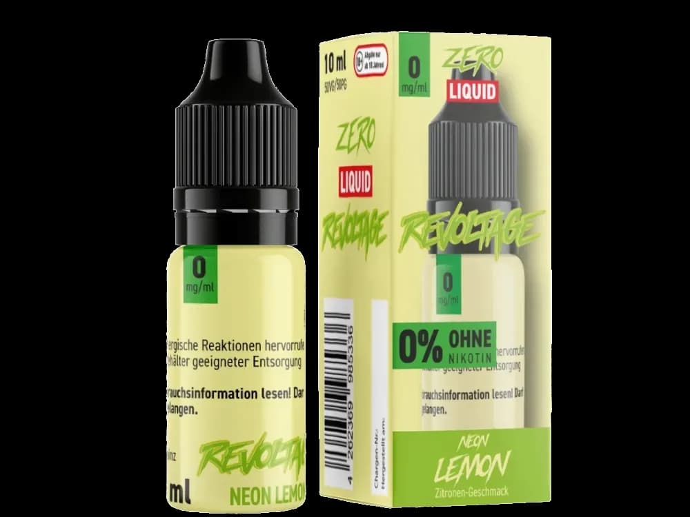 Revoltage - Tobacco Gold - Hybrid Nikotinsalz Liquid - Neon Lemon (Packung: 1er Packung / Stärke: 0 mg/ml / Geschmack: Neon Lemon) (895,00 EUR /...