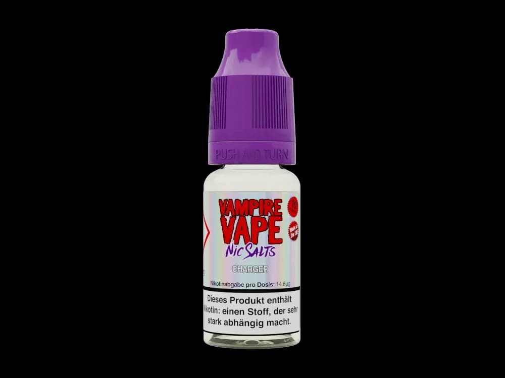 Vampire Vape - Charger - Nikotinsalz Liquid (Packung: 1er Packung / Stärke: 10 mg/ml) (895,00 EUR / liter)
