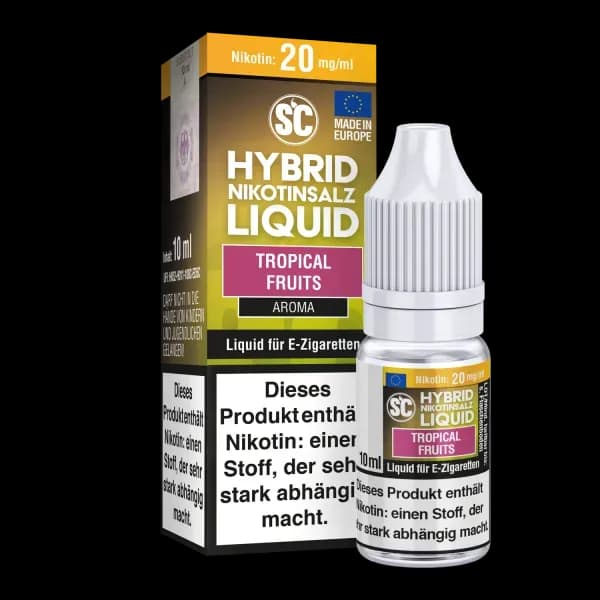 SC - Tropical Fruits -  Hybrid Nikotinsalz Liquid  (Packung: 1er Packung / Stärke: 5 mg/ml) (795,00 EUR / liter)