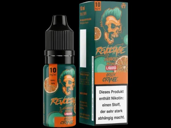 Revoltage - Tobacco Gold - Hybrid Nikotinsalz Liquid - Green Orange (Packung: 1er Packung / Stärke: 20 mg/ml / Geschmack: Green Orange) (895,00 EUR...
