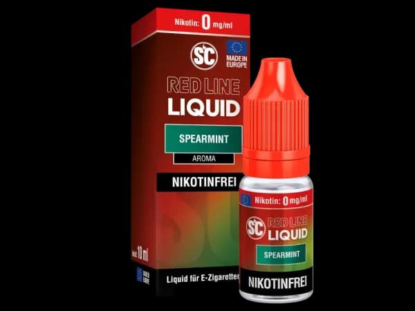 SC - Red Line - Spearmint - Nikotinsalz Liquid (Packung: 1er Packung / Stärke: 5 mg/ml) (795,00 EUR / liter)