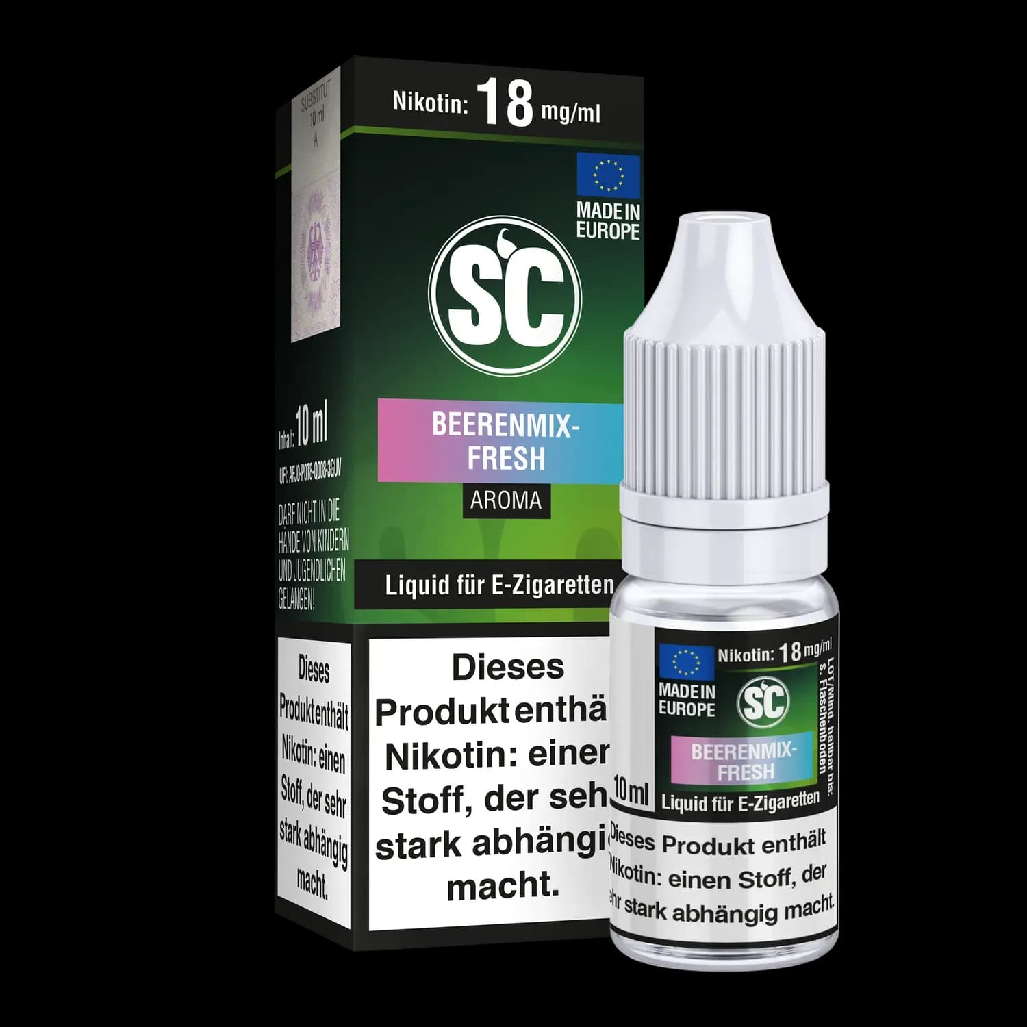Beerenmix-Fresh E-Zigaretten Liquid (Packung: 1er Packung / Stärke: 3 mg/ml) (695,00 EUR / liter)