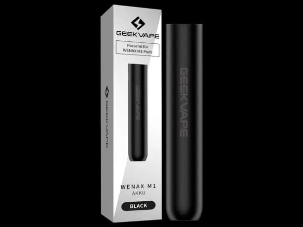 GeekVape - Wenax M1 Akku 800 mAh (Packung: 1er Packung / Farbe: schwarz)